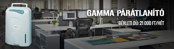Gamma irodai párátlanító, iroda beázás, irodaház csőtörés