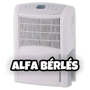 Alfa páramentesítő bérlés