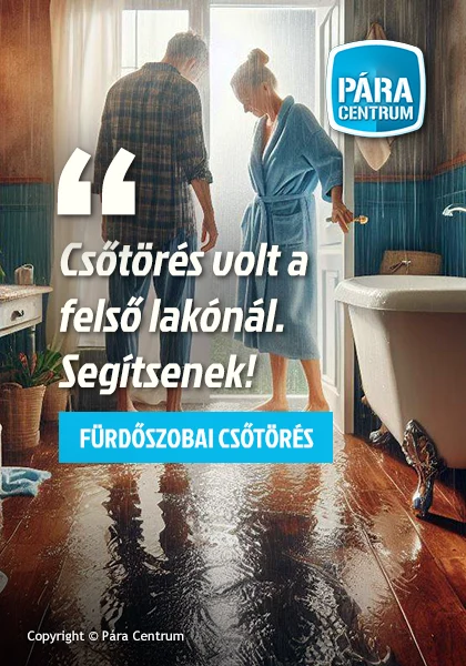 Csőtörés utáni falszárítás