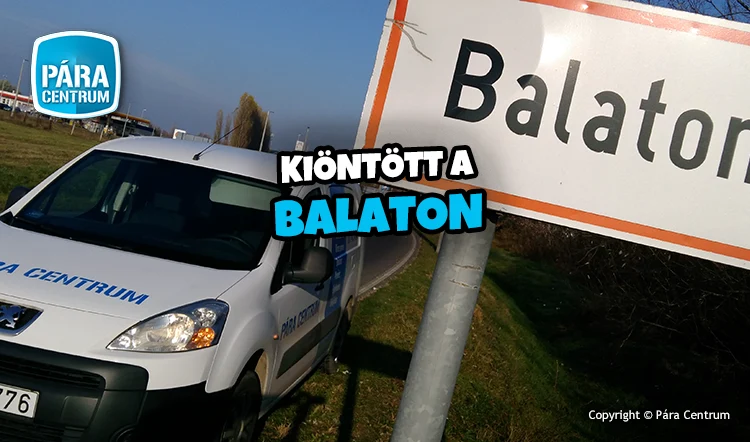 Kiöntött a Balaton
