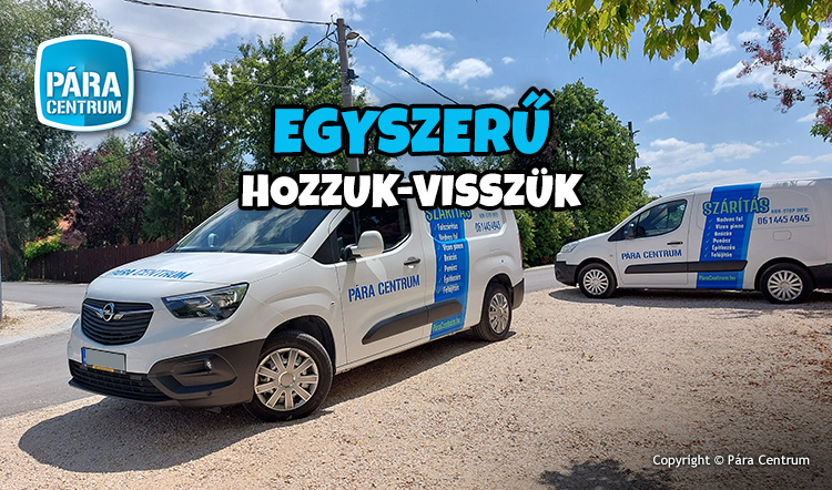 Páramentesítő bérlés vizes falak szárításához