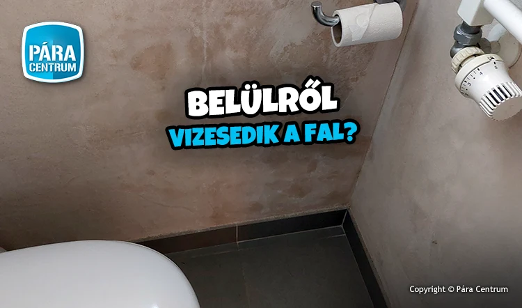 Belülről vizesedik a fal