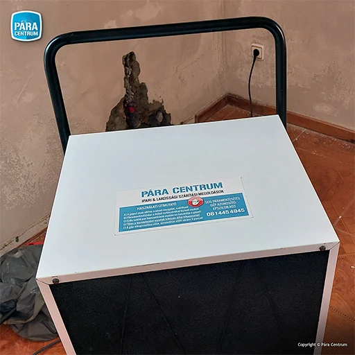 Páramentesítő bérlés vizes falak szárításához