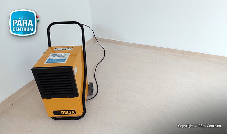 Páramentesítő bérlés vizes falak szárításához