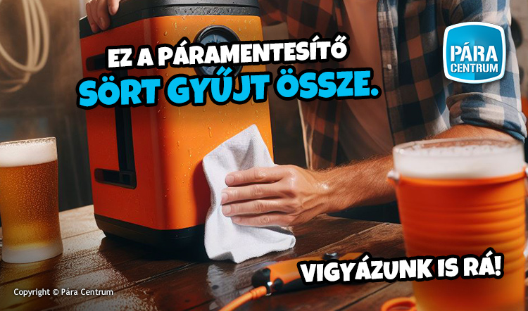 Páramentesítő bérlés vizes falak szárításához