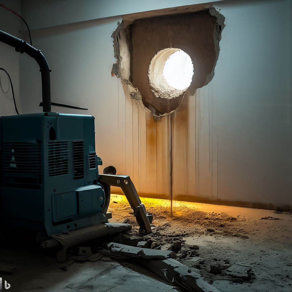 Páramentesítő bérlés vizes falak szárításához