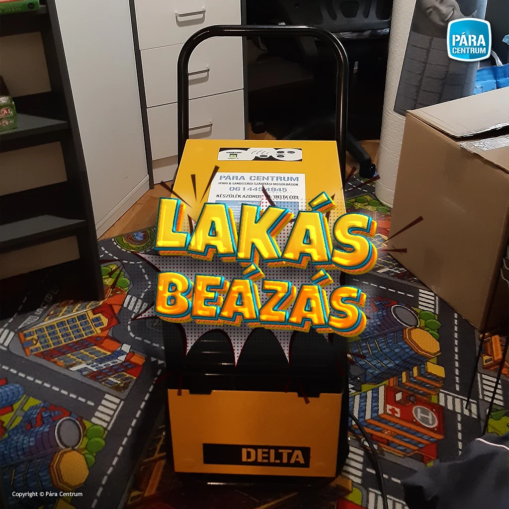 Páramentesítő bérlés vizes falak szárításához
