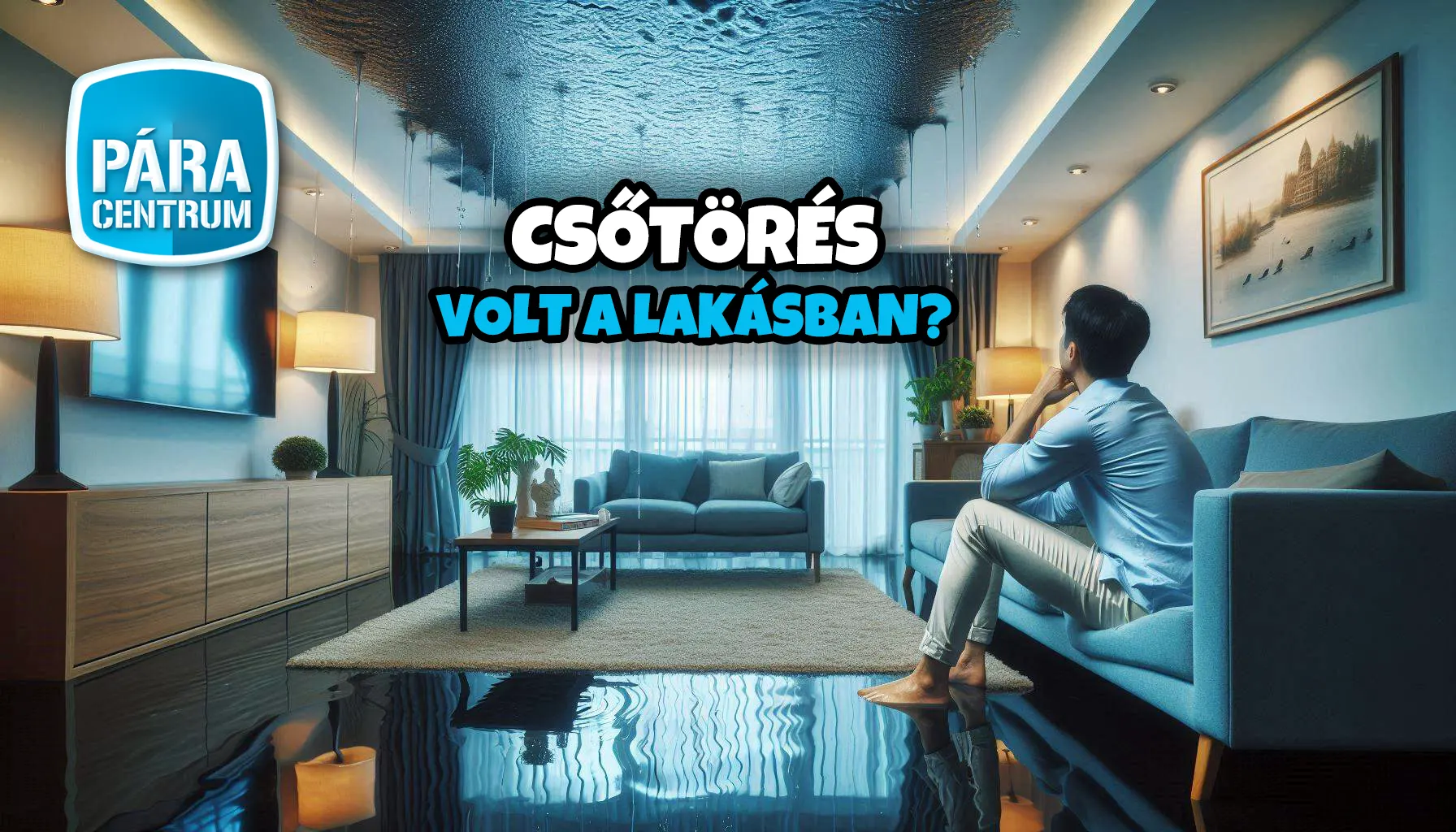 Galériakép: Lakás beázás csőtörés után