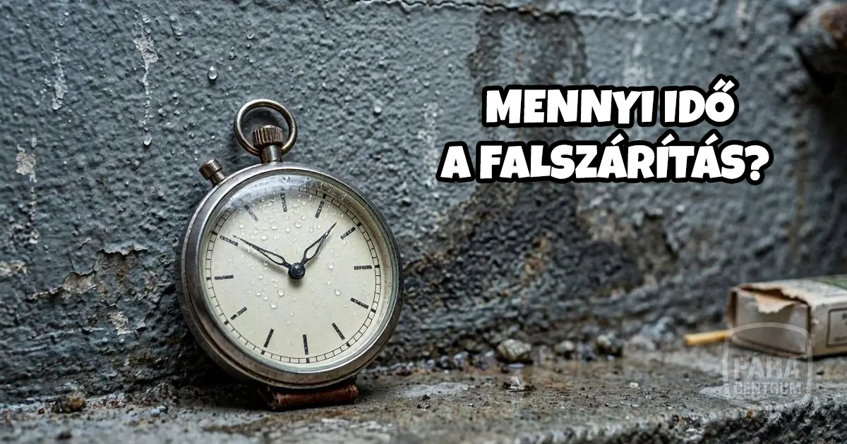 Páramentesítő bérlés vizes falak szárításához