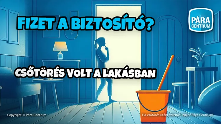 Csőtörés biztosító
