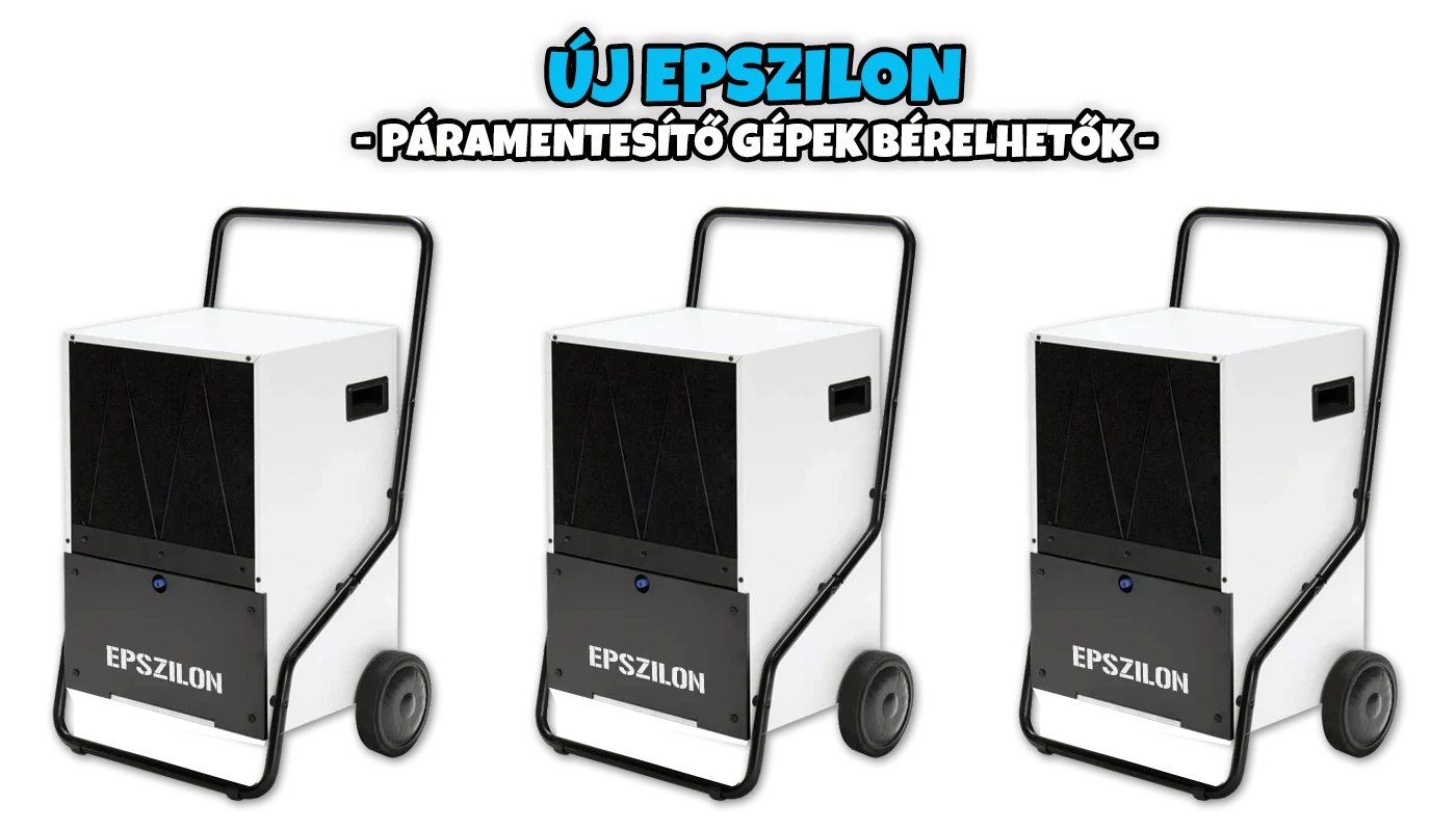 Új ipari páramentesítő