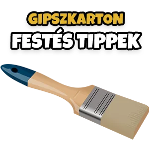 Gipszkarton festés