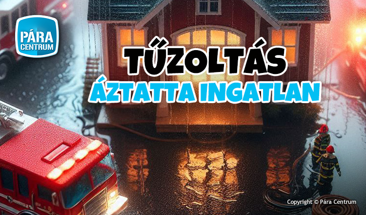 Tűzkár áztatta lakás