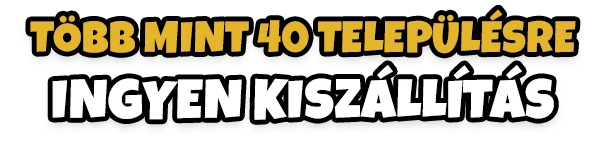 Ingyen kiszállítás