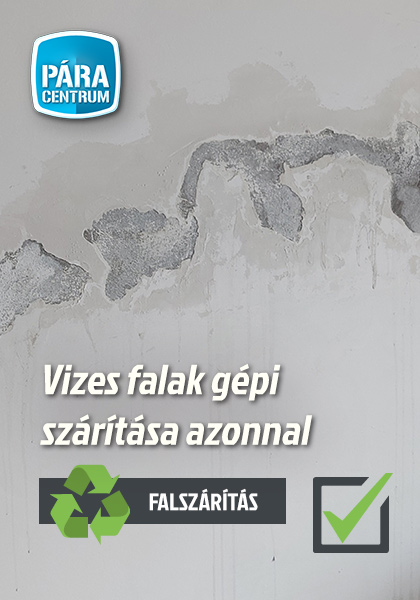 Vizes falak száríása