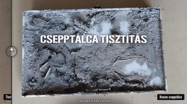 Páramentesítő gép