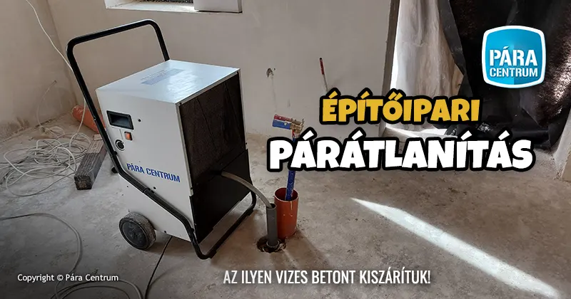 Ipari páramentesítő bérlés