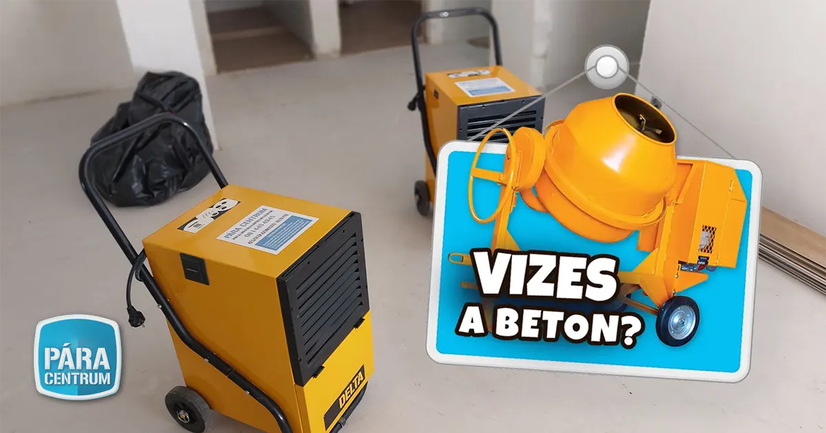 Építkezés páramentesítése