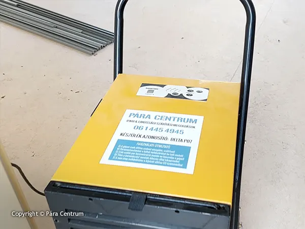 Páramentesítő bérlés